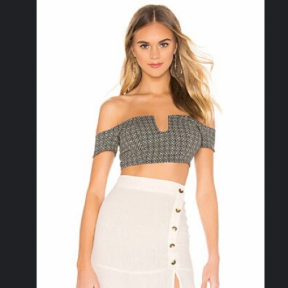 Free People lucky now crop top x